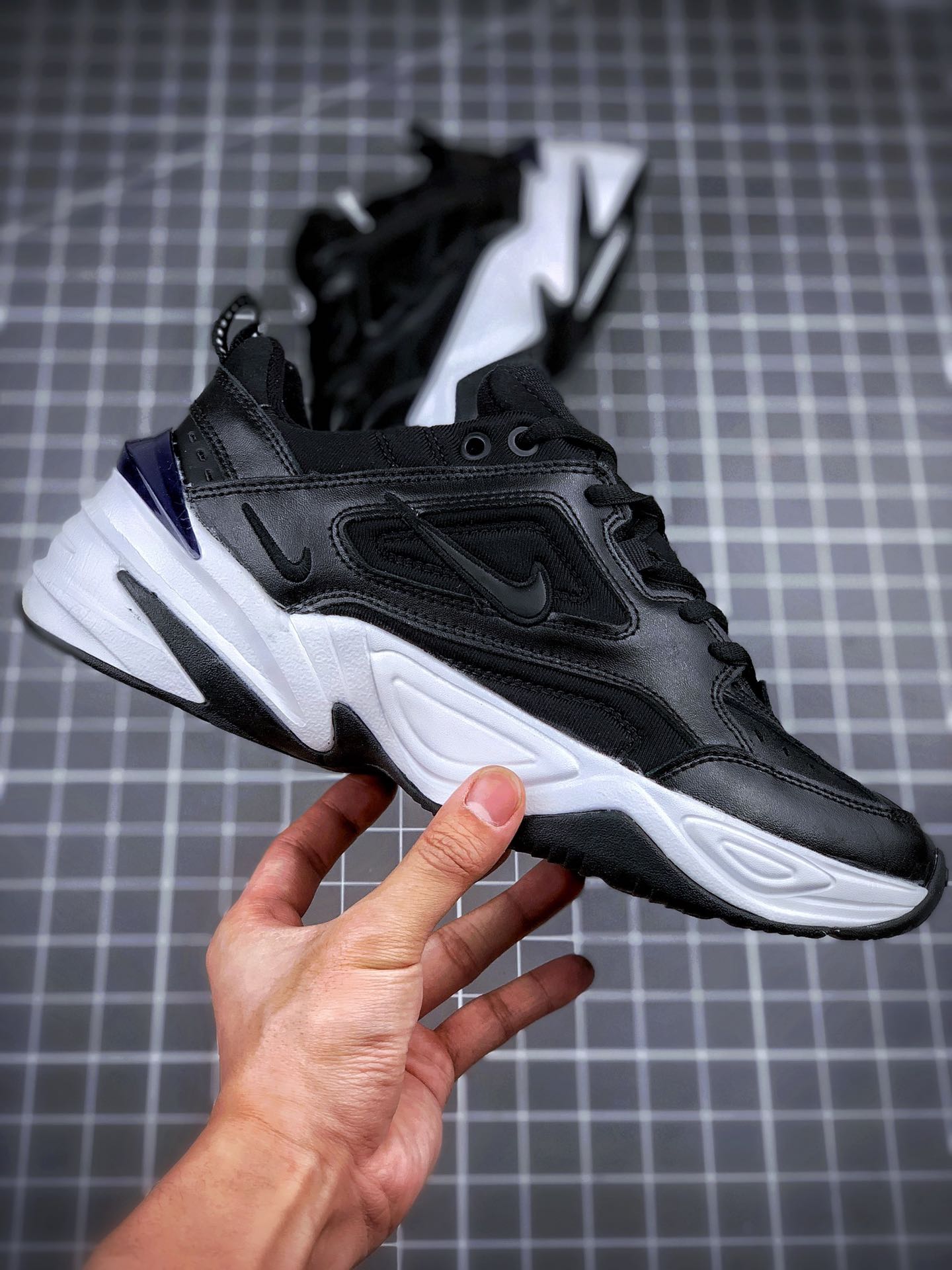 170【天猫订单新配色 实拍首发】Air Monarch the M2K Tekno 白黑 AO3108-003