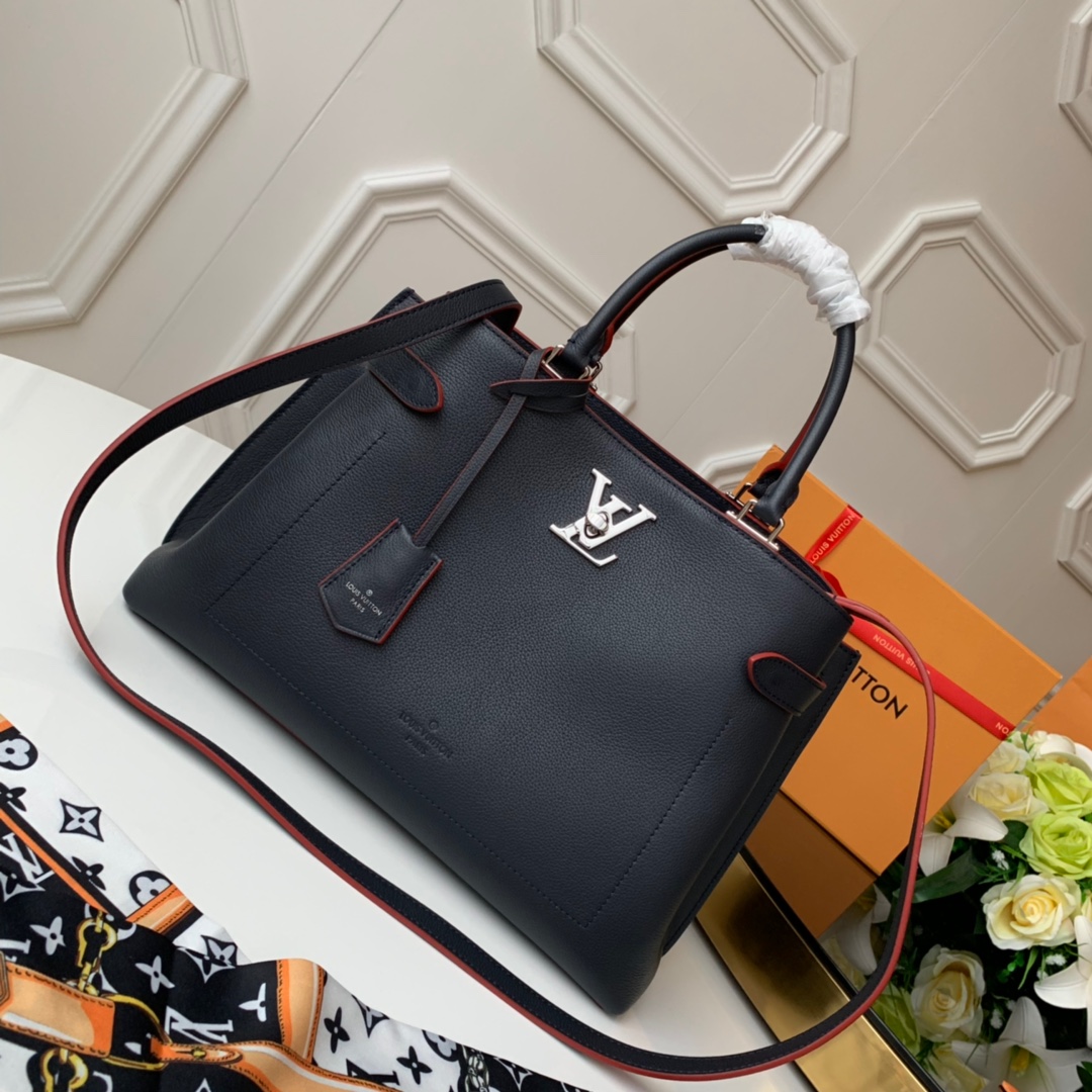 Louis Vuitton Bags Handbags Blue Navy Calfskin Cowhide M53730