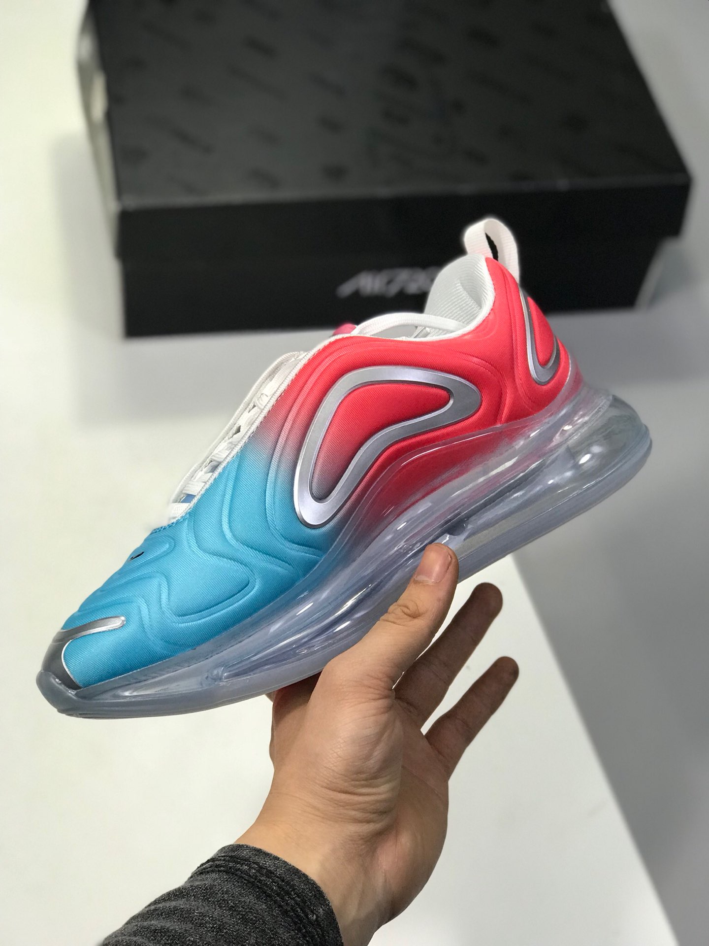 180公司级 原装黑盒 耐克 Nike Air Max 720 天眼 气垫部分的全新升级 AR9293-6009