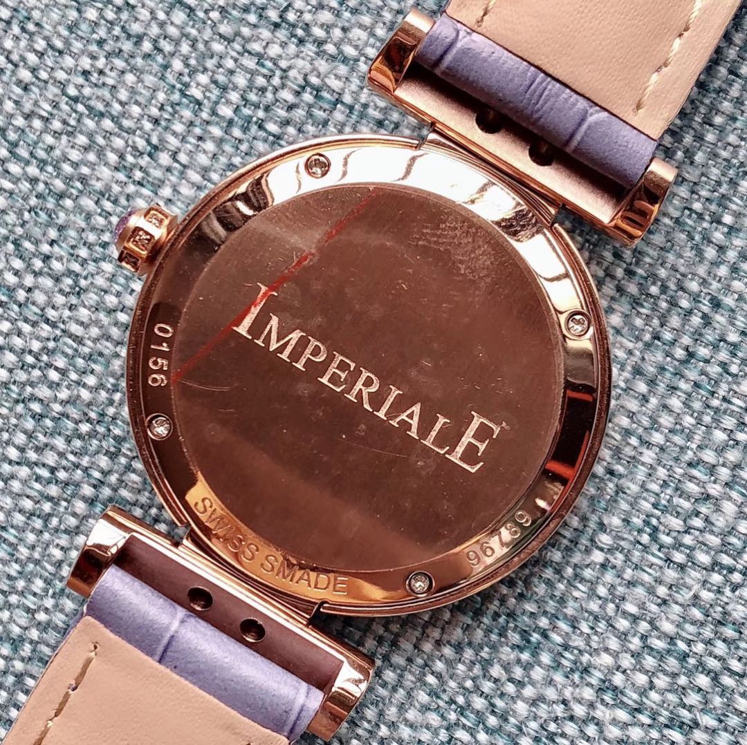 Chopard 萧邦 IMPERIALE系列腕表 充满奢华璀璨的气息 光彩夺人 让你瞬间提升华丽的气质 蓝宝石水晶玻璃