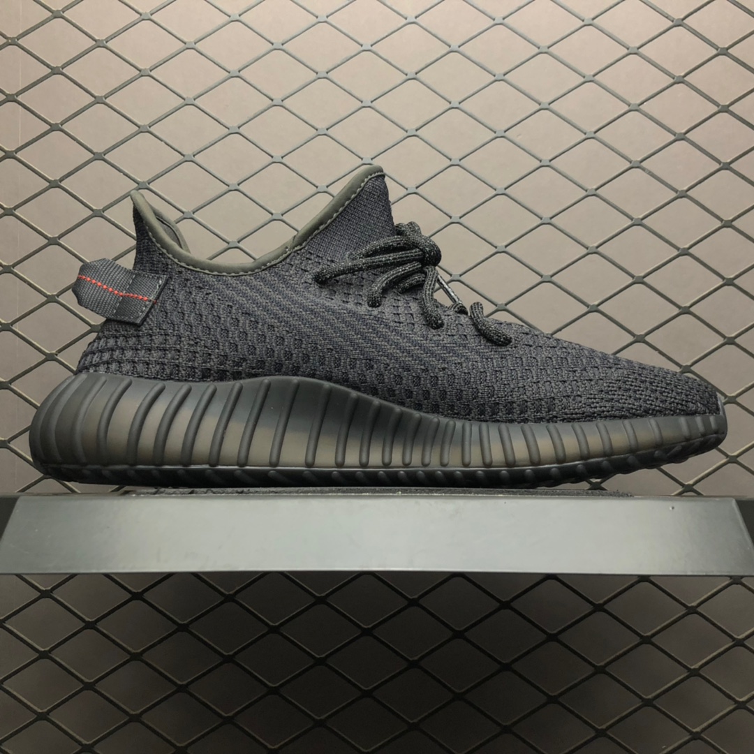 Adidas 阿迪达斯 Yeezy 350 Boost V2 " Static Refective " 3M反光 侃爷椰子350 黑天使 3