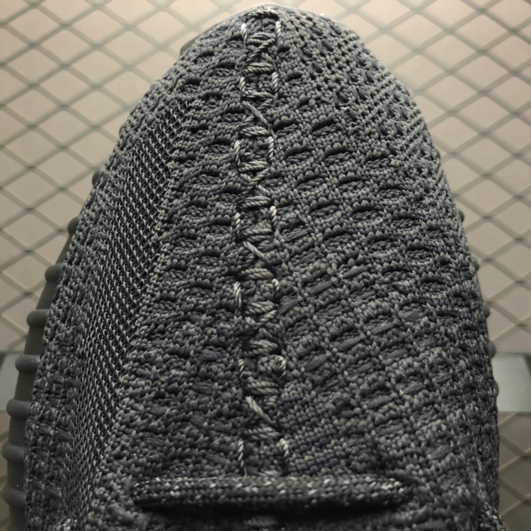 Adidas 阿迪达斯 Yeezy 350 Boost V2 " Static Refective " 3M反光 侃爷椰子350 黑天使 7