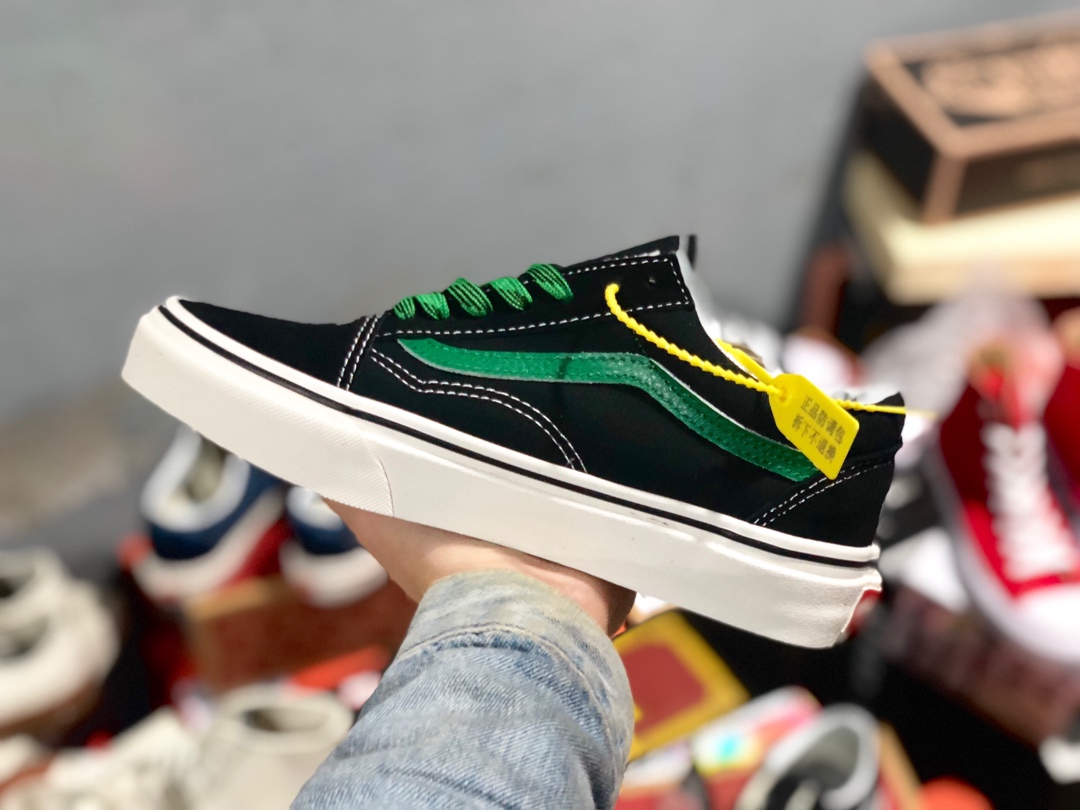 165 爆款来袭   Vans 万斯 Old School 硫化休闲运动板鞋