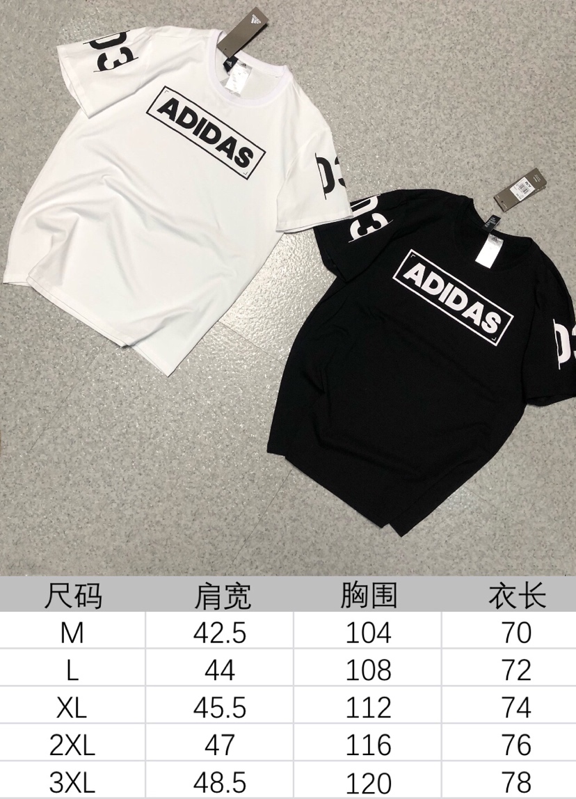 55 Adidas阿迪官方新品情侣T恤！专柜同步在售，货号：CV4537