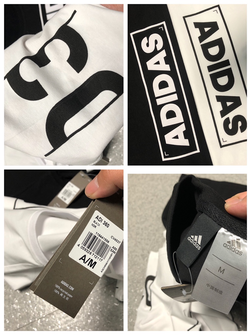 55 Adidas阿迪官方新品情侣T恤！专柜同步在售，货号：CV4537