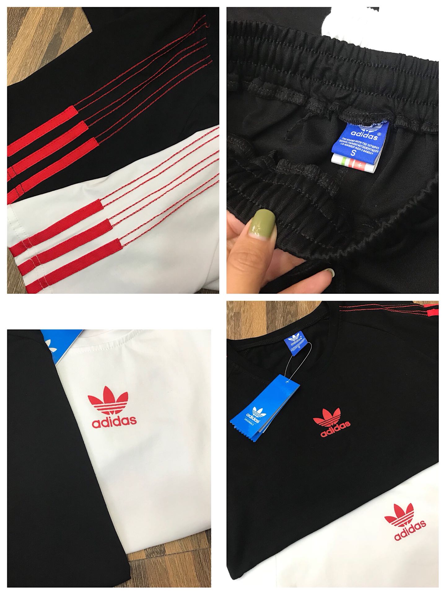 100 三叶草 Adidas专柜女款运动时尚套装 万能搭配 运动 瑜伽 健身女神必备款