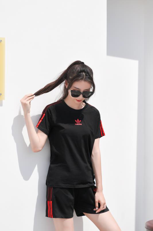 100 三叶草 Adidas专柜女款运动时尚套装 万能搭配 运动 瑜伽 健身女神必备款