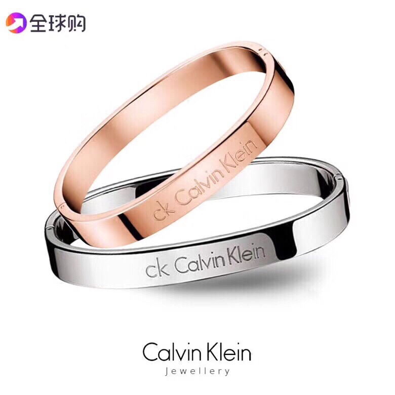 ❤️香港代购专柜正品 CK手镯  男女情侣款手环 欧美简约时尚．两个尺寸S码．M码P