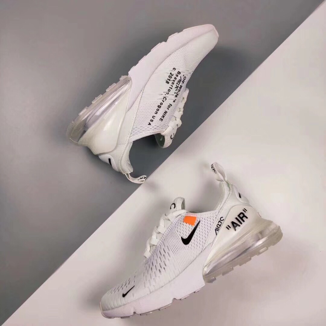 100  耐克 Nike Air Max 270气垫缓震休闲运动鞋<br />尺码：36-44