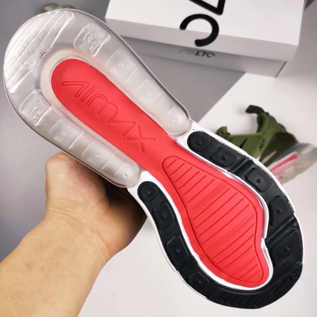 100  耐克 Nike Air Max 270气垫缓震休闲运动鞋！<br />尺码：36-44