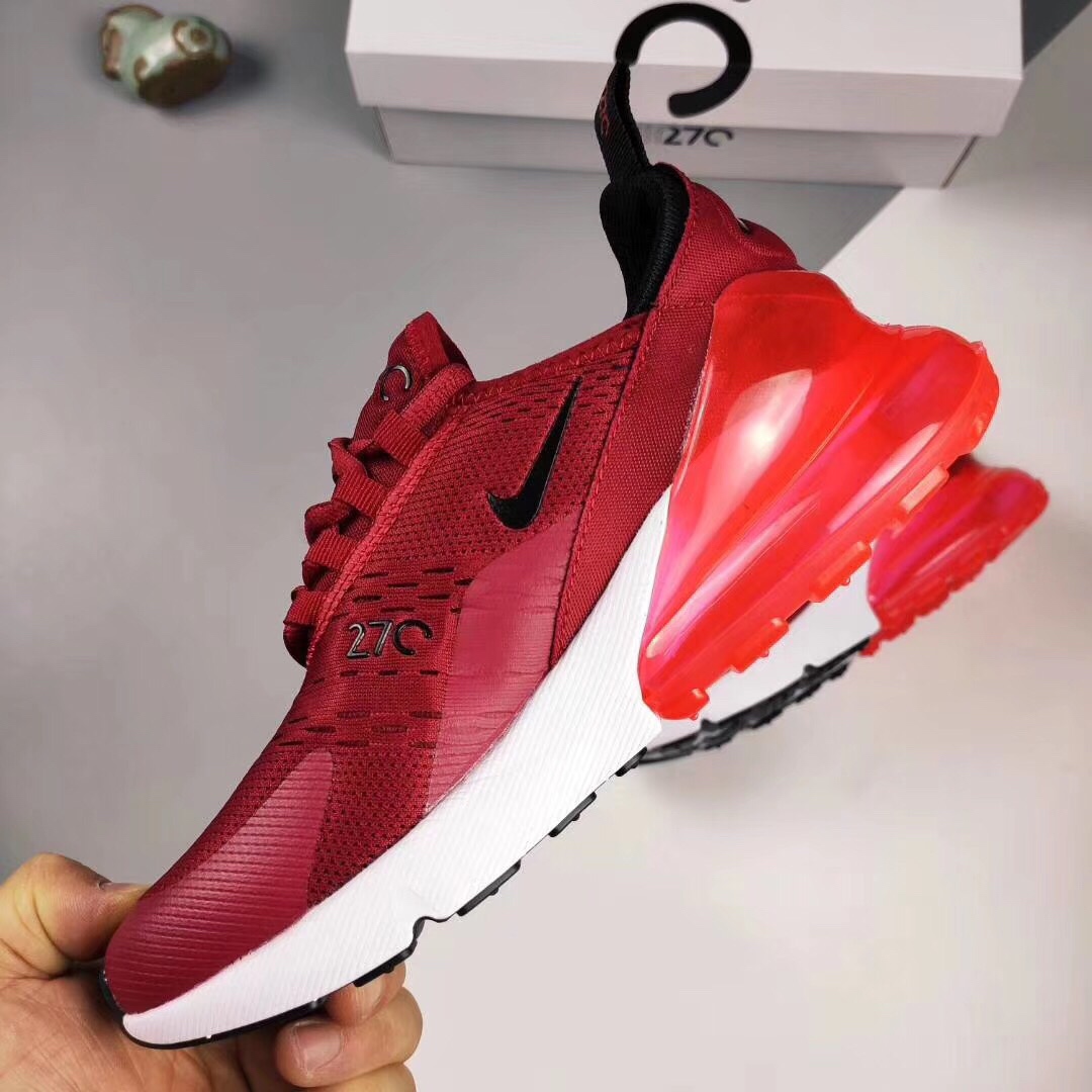 100  耐克 Nike Air Max 270气垫缓震休闲运动鞋！<br />尺码：36-44