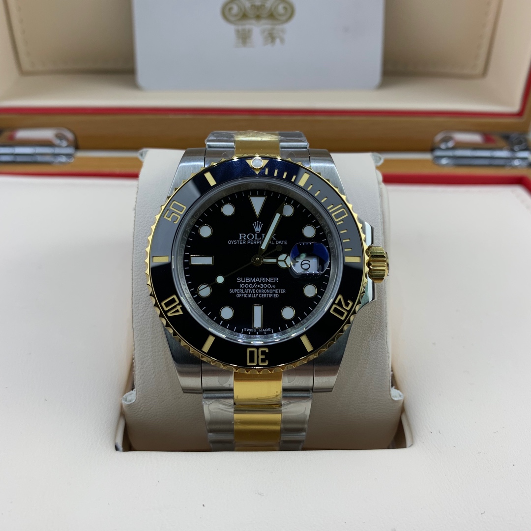 ROLEX ロレックス 黒金サブマリーナ 腕時計-トップクオリティ