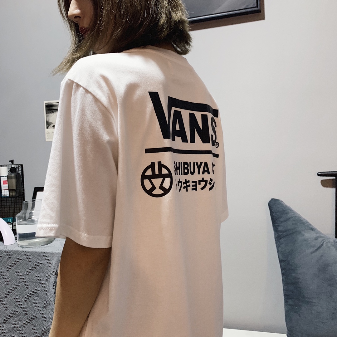 50 VANS万斯日版涉谷限定tee