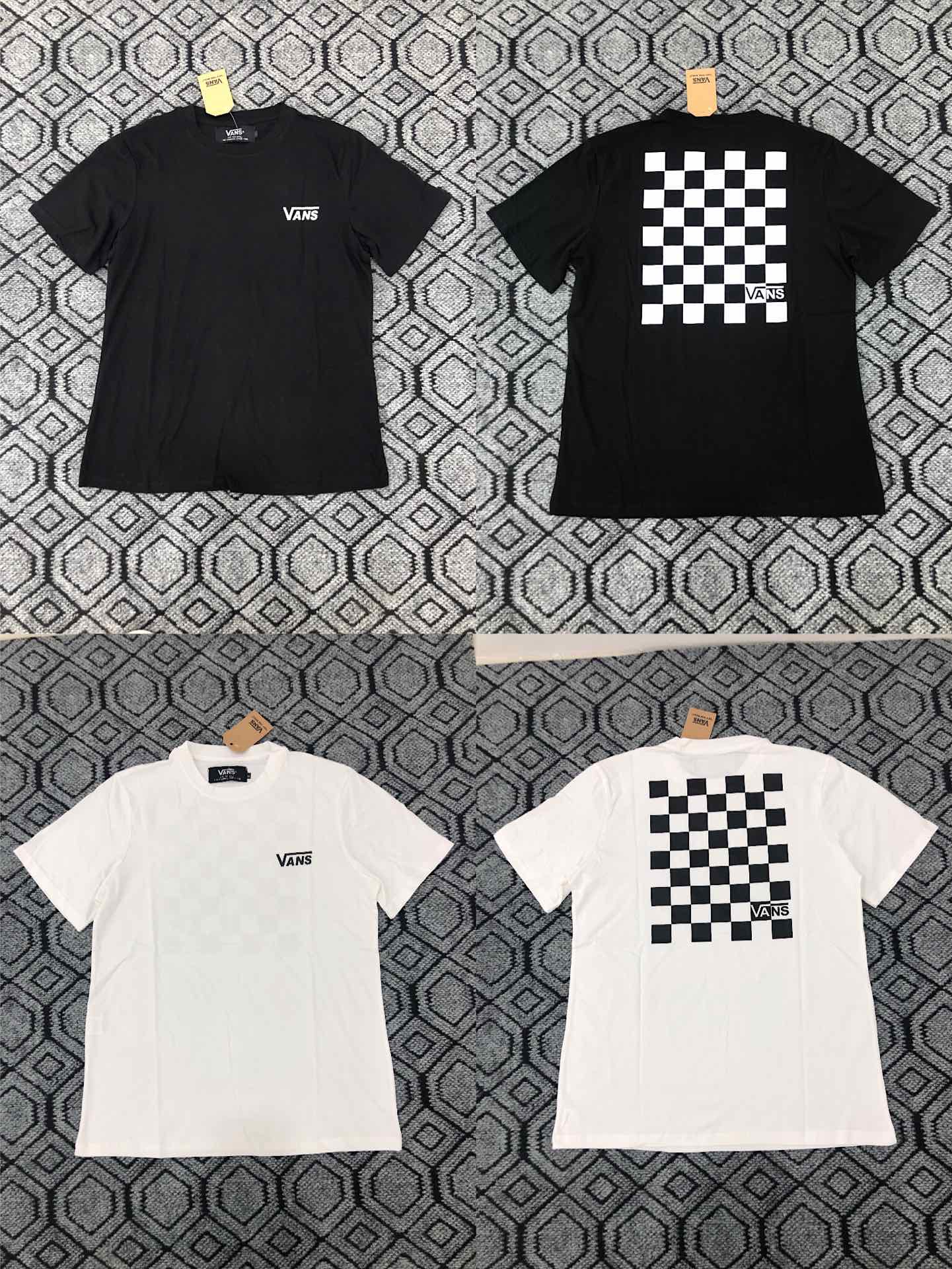 60 VANS万斯棋盘格tee