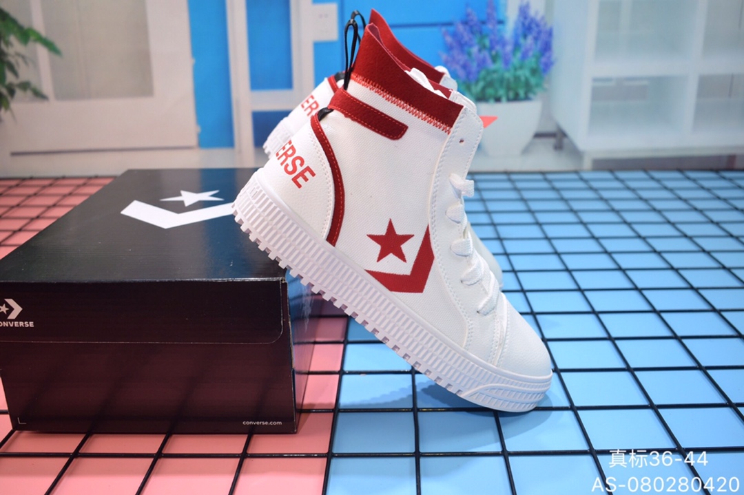 160   码数：如图 简介：匡威 / CONVERSE 真标 韩版潮流百搭运动休闲高帮情侣帆布鞋