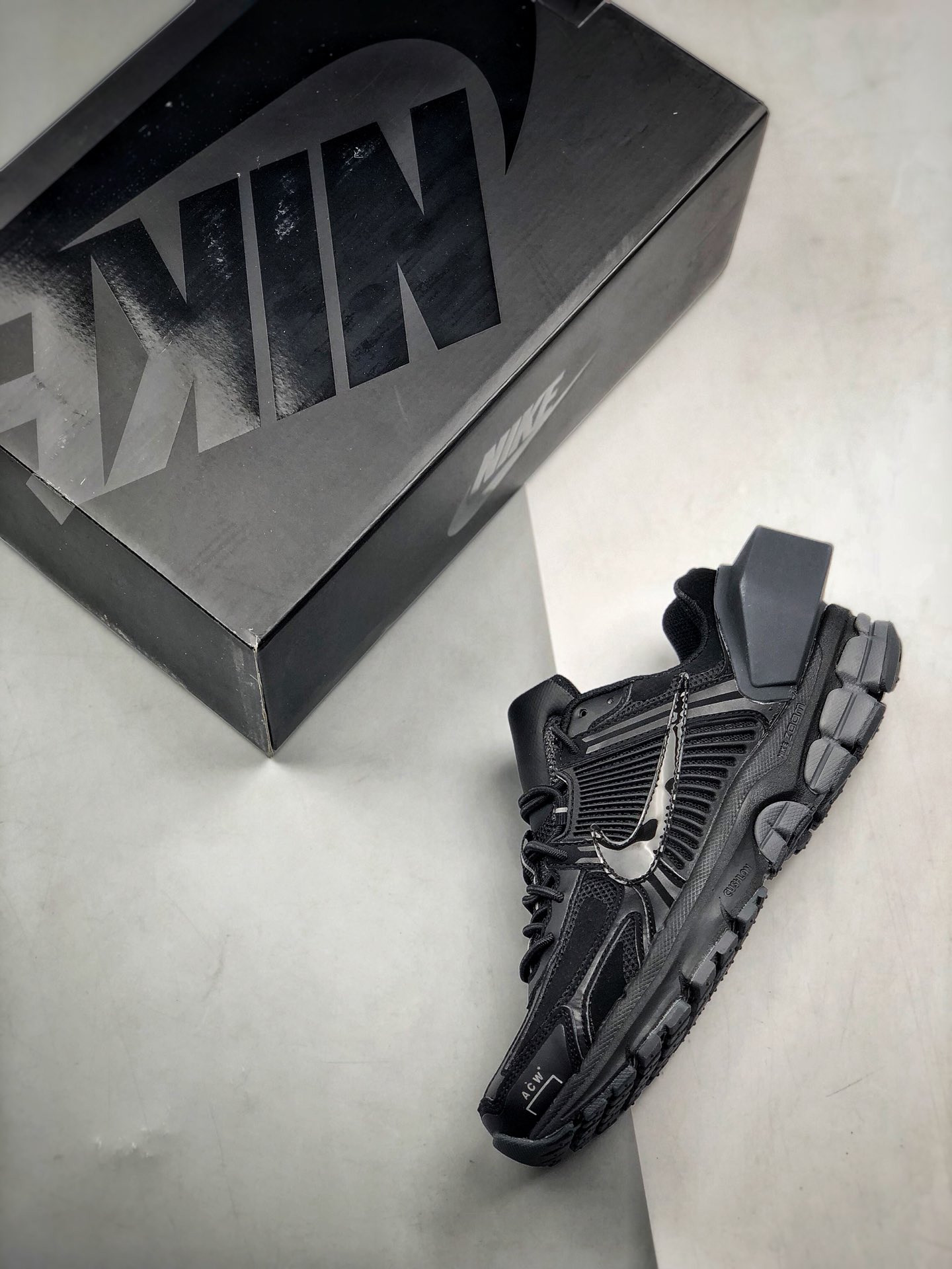 260  A-Cold-Wall* x Nike ZoomVomerowhite+5ACW 黑色冷墙刮刮乐 A-C49523