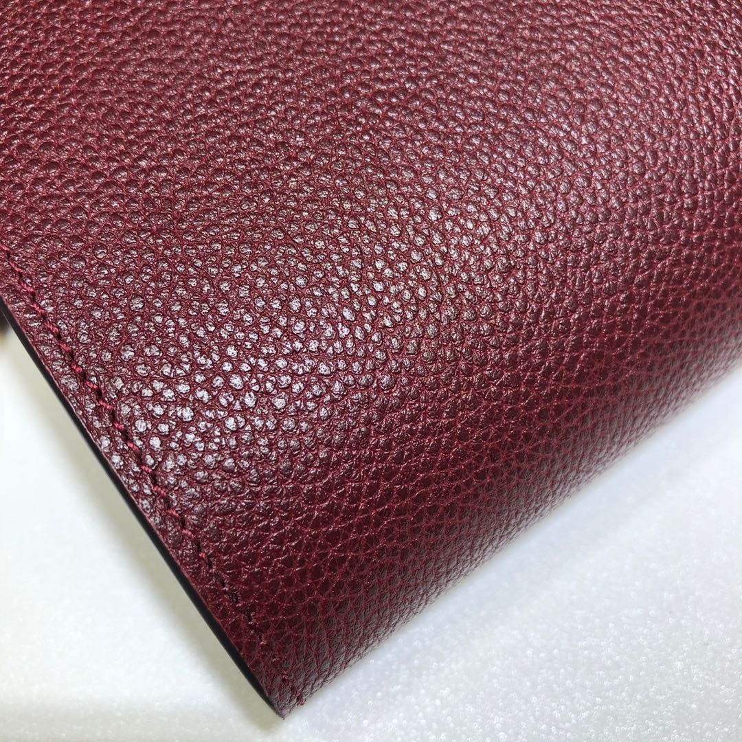 GUCCI古驰马衔扣1955系列荔枝纹单肩斜挎包572375