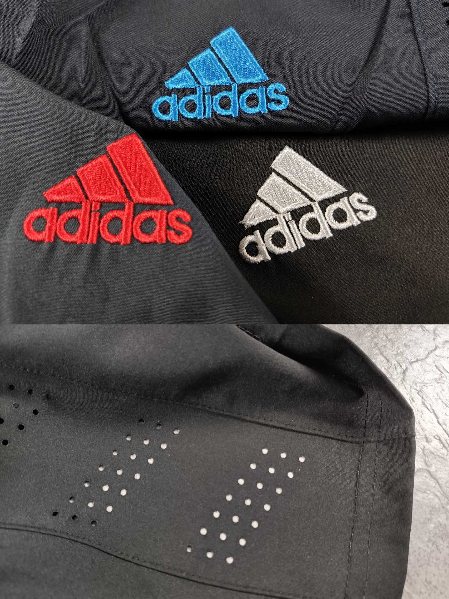 60 2019夏季阿迪达斯Adidas 刺绣logo 侧边镂空 短裤 运动口袋 拉链健身 短裤 。