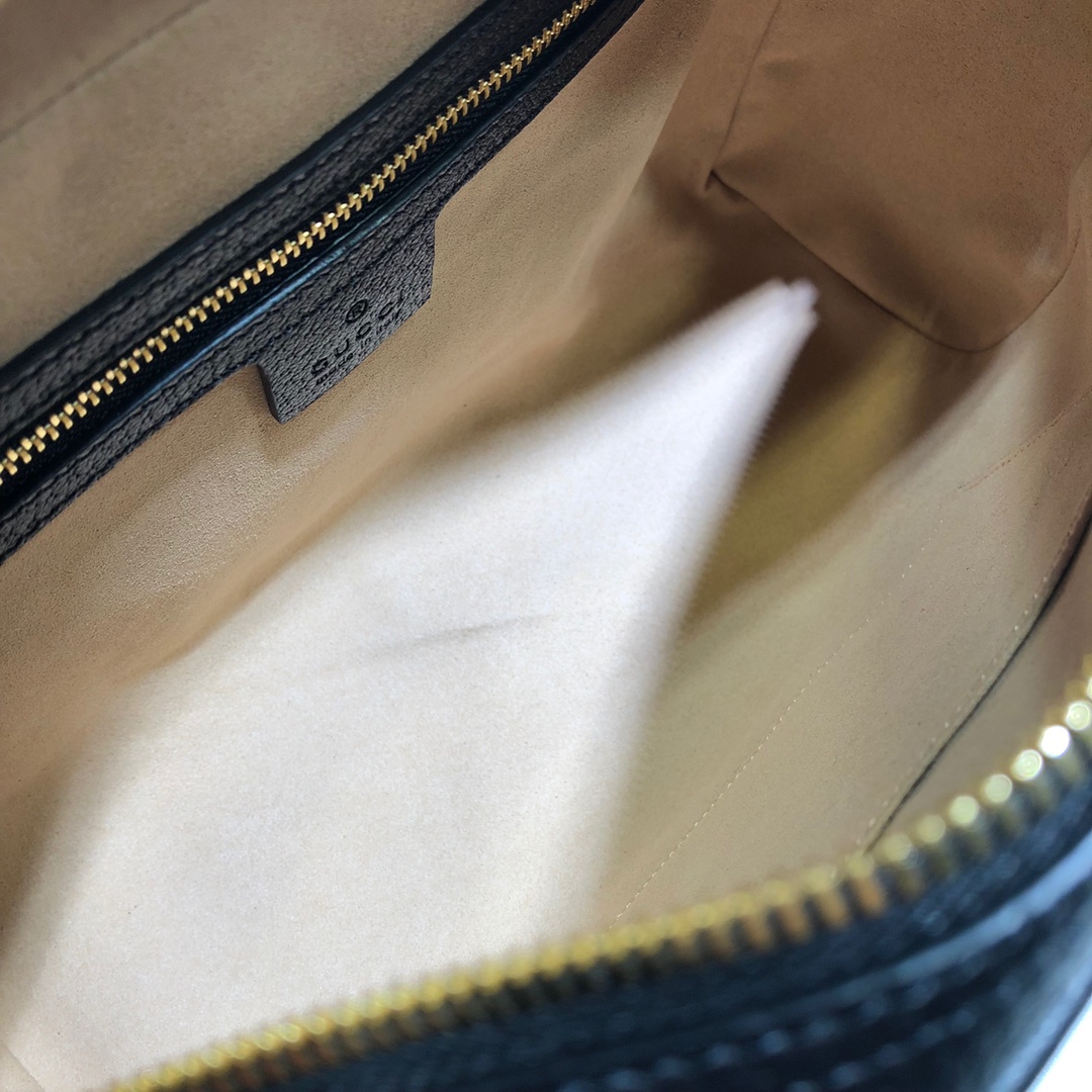 GUCCI古驰皮革红绿条纹肩背包517080