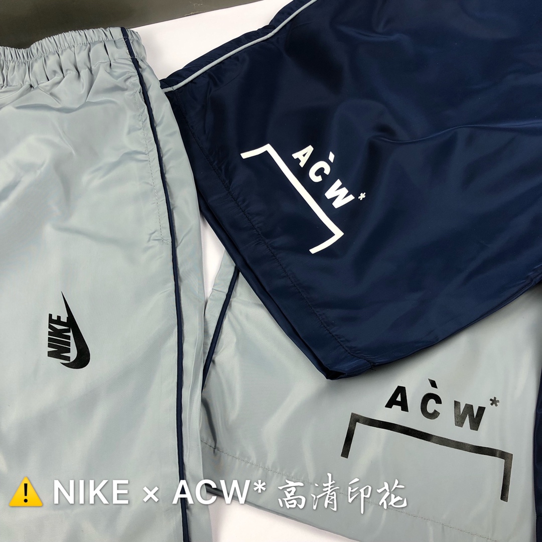 65 美版2019 Nike LAB × ACW*联名线条拼接机能短裤