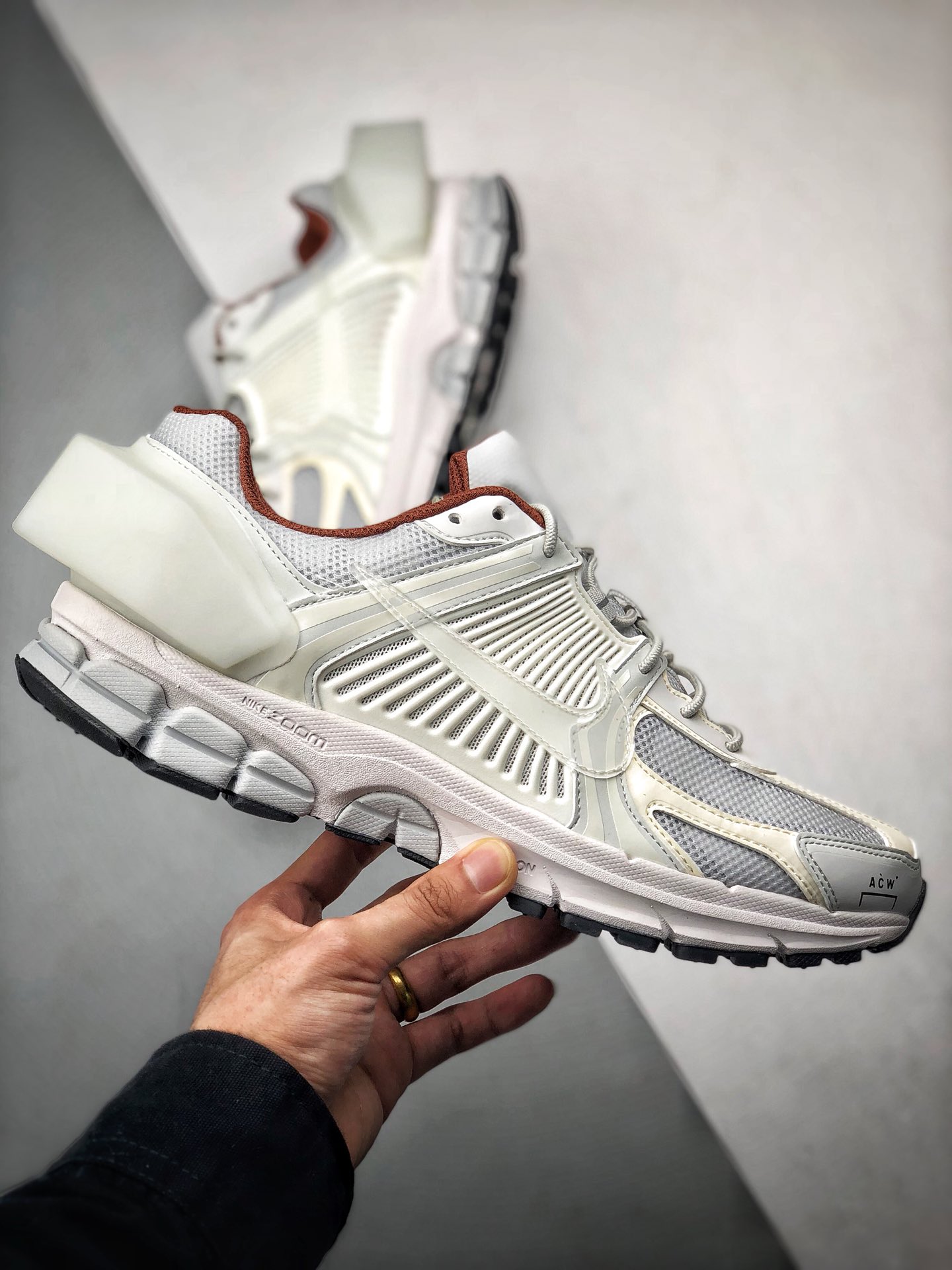 260  A-Cold-Wall* x Nike ZoomVomerowhite+5ACW 黑色冷墙刮刮乐 A-C49523