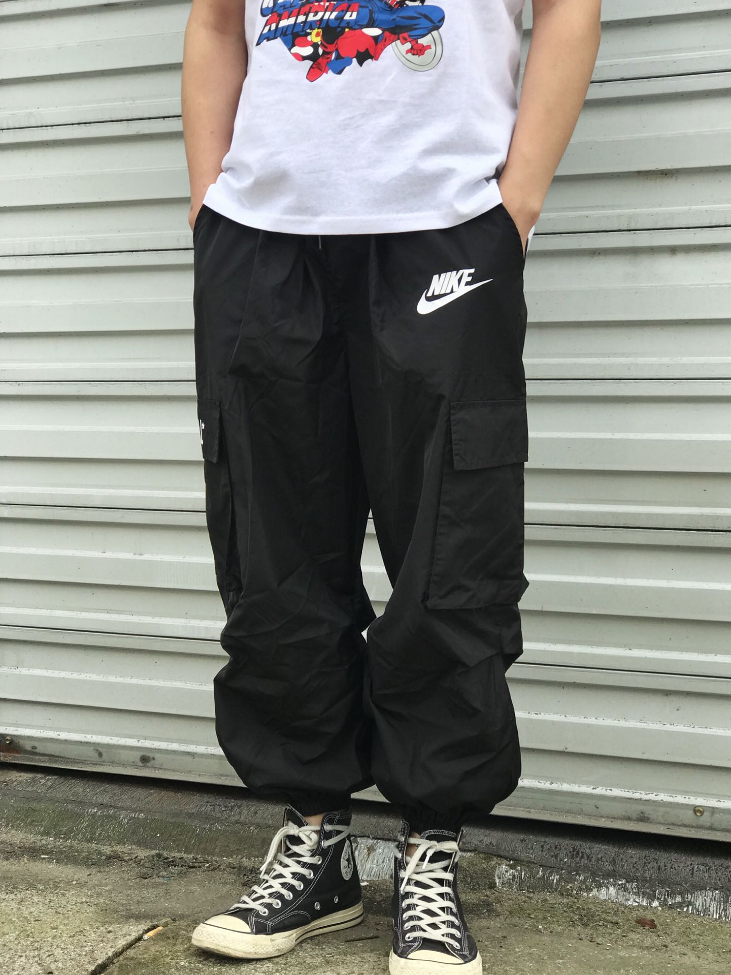 95 Nike ACW联名夏季薄款工装裤 说起ACW是新晋的高街品牌