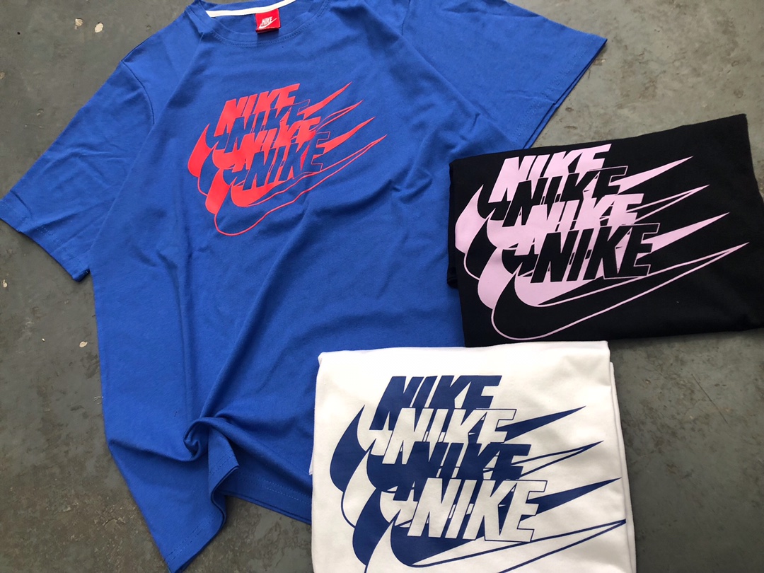 60 Nike复古经典重叠幻影系列 胶印印刷工艺 定制织带后领条  经典纯棉双沙