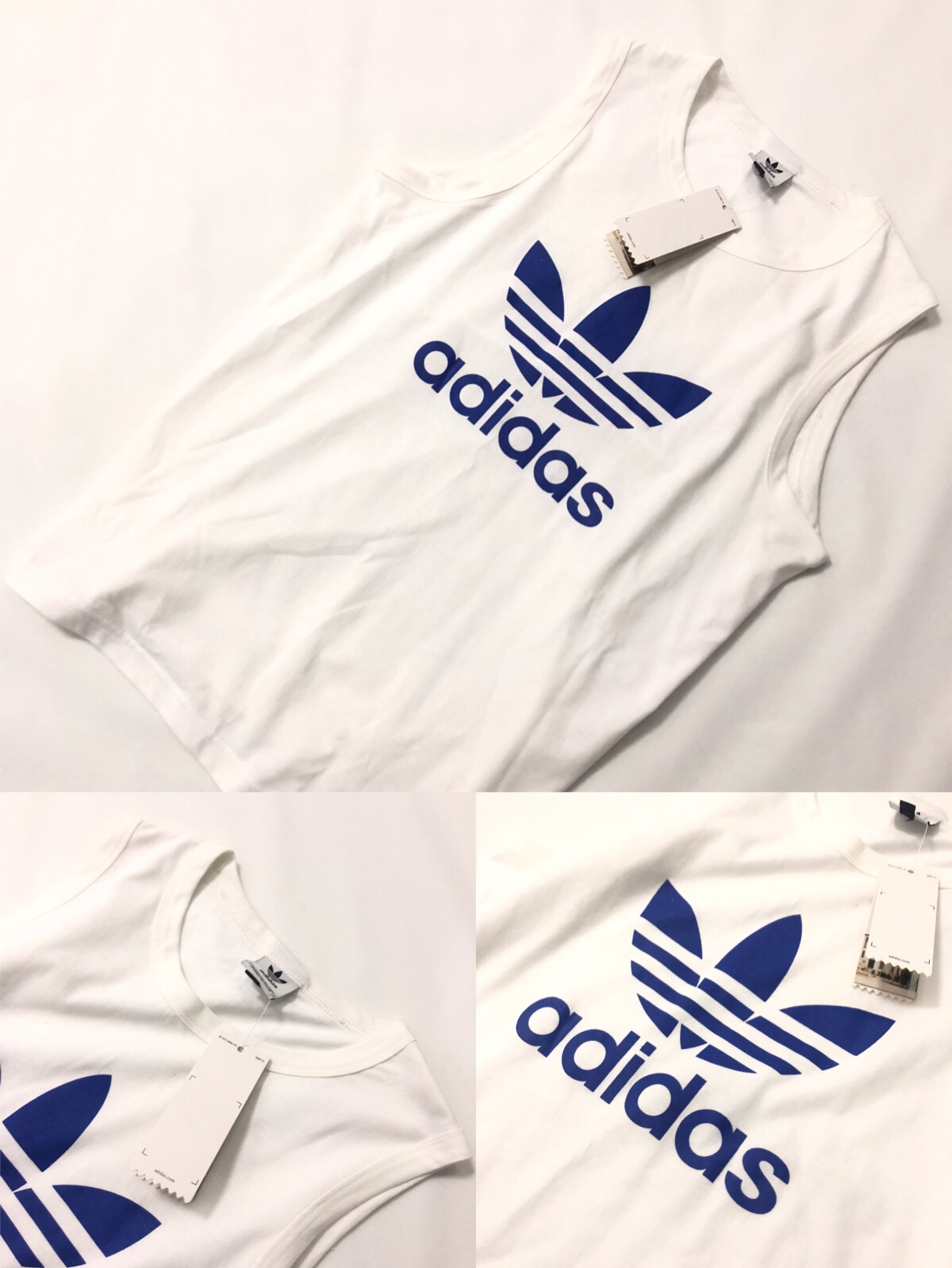 50 Adidas阿迪三叶草经典款背心 男女同款 夏季必备精品 简约舒适 好搭配