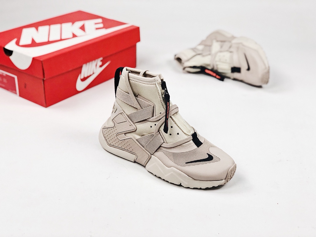 220公司级 Nike Air Huarache GRIPP 华莱士六代潮流机能高帮运动鞋 AQ2802-002