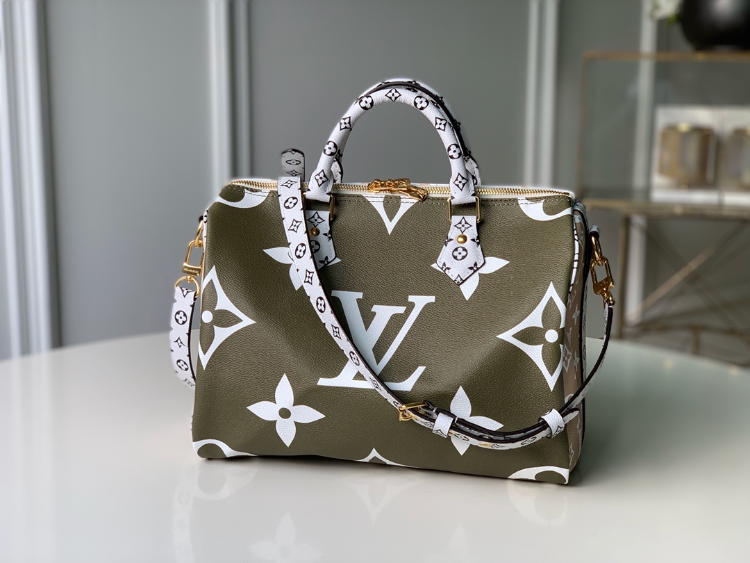 Louis Vuitton LV Speedy Bags Handbags Printing Summer Collection M44572