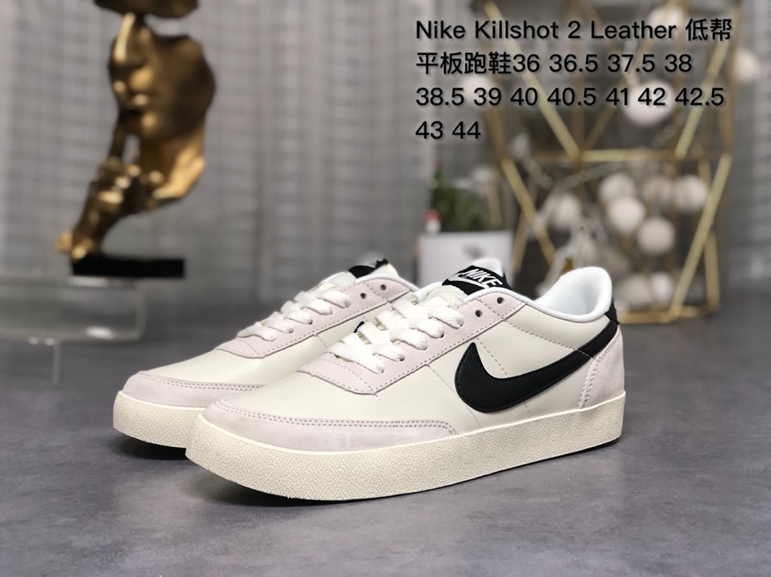 130。集合图。<br />真标带半码Nike Killshot 2 Leather 低帮平板跑鞋36 36.5 37.5 38 38.5 39 40 40.5 41 42 42.5 43 44
