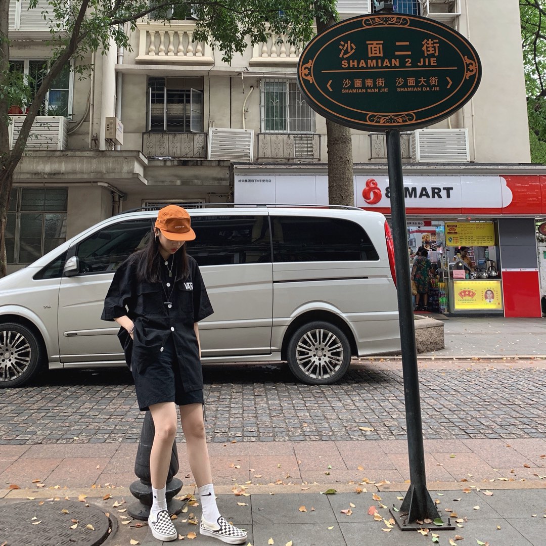 85 Vans日文款口袋工装衬