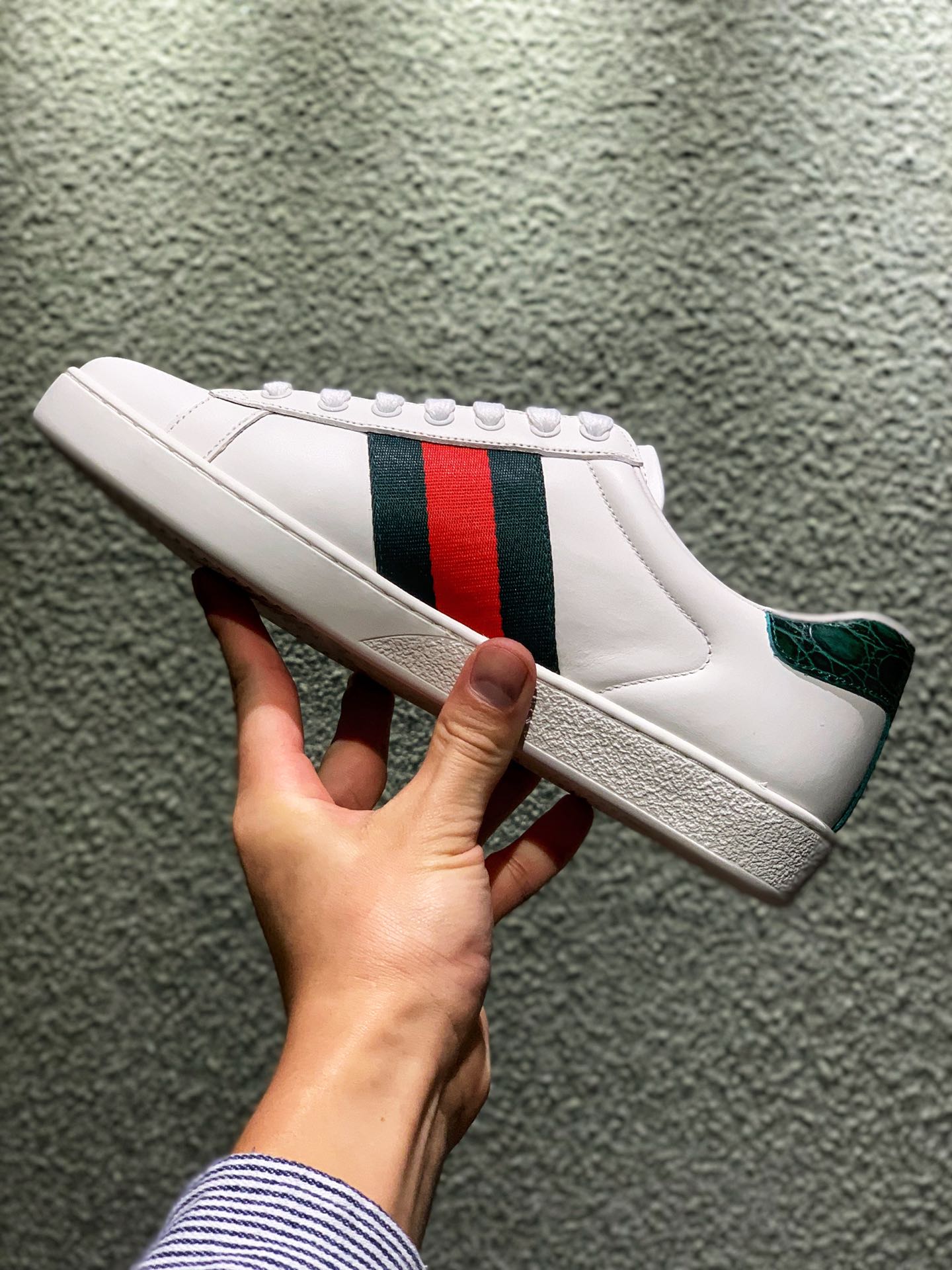 230原装 海外正品订单 Gucci 古驰小白鞋系列， 市场唯一独家高端正确版本