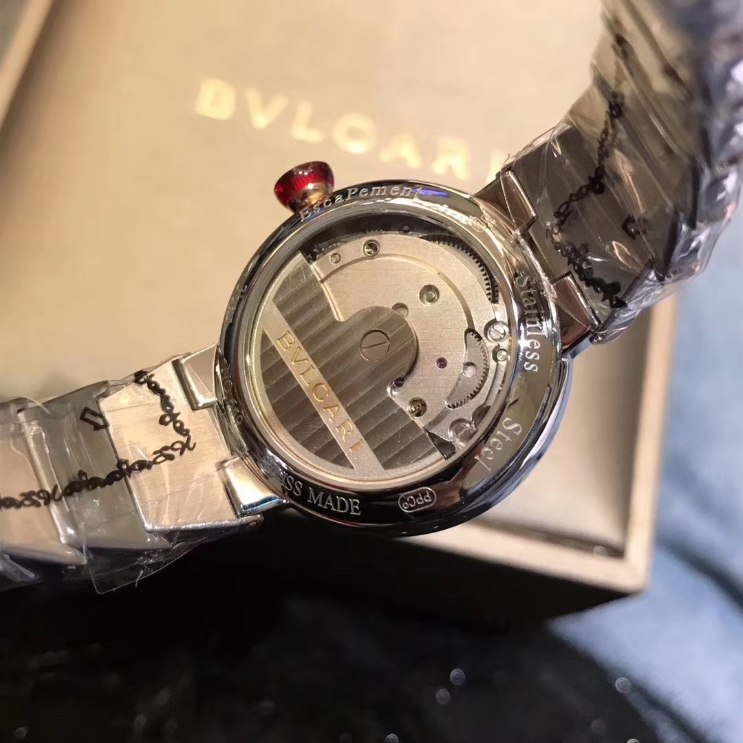 Bvlgari 宝格丽LVCEA系列腕表 以简约大方的外形备受现代女性青睐（零返修）拱形蓝宝石镜面