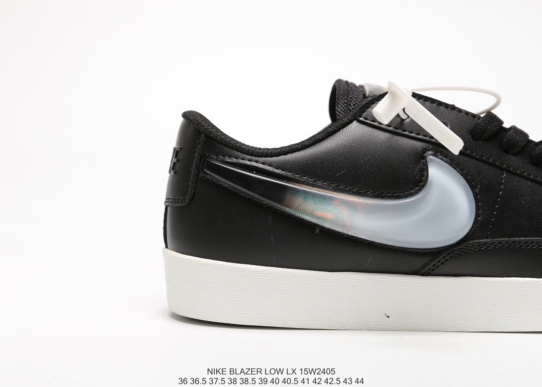 130<br />真标半码<br />NIKE BLAZER LOW LX 耐克开拓者果冻渐变钩闪亮复古休闲板鞋36-44