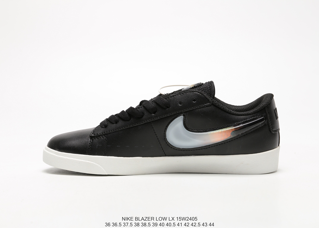 130<br />真标半码<br />NIKE BLAZER LOW LX 耐克开拓者果冻渐变钩闪亮复古休闲板鞋36-44