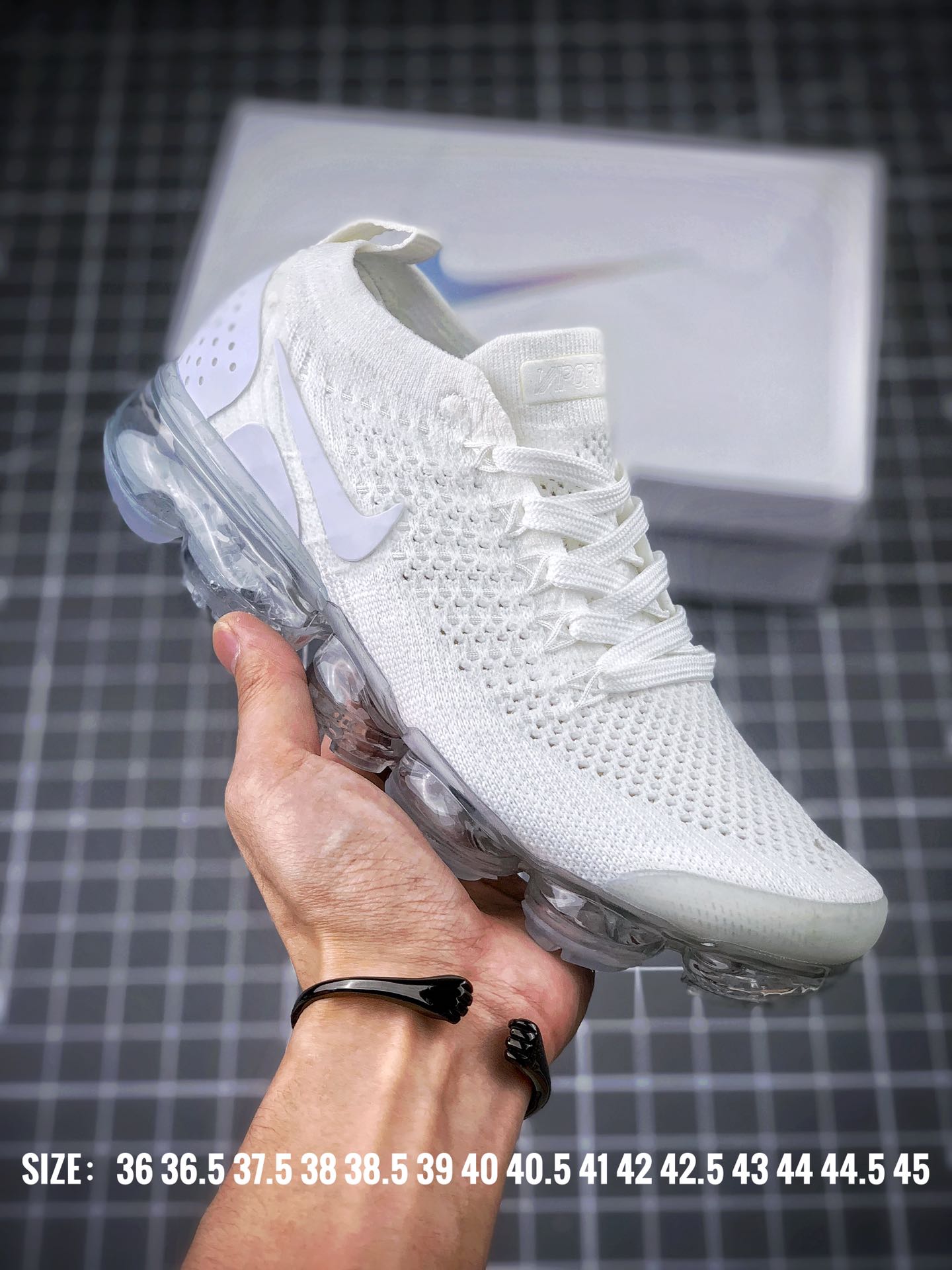 150携手工厂福利套现  强力输出  Nike Air VaporMax Flyknit 2.02018二代大气垫真实气垫冲压