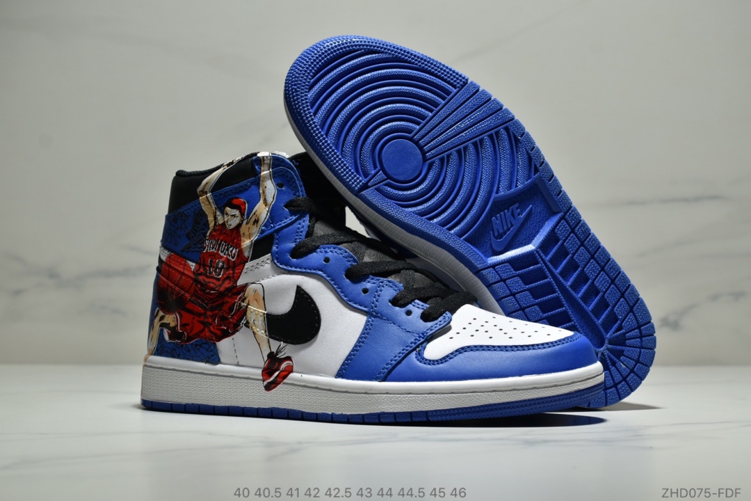 290<br />公司级 Nike Air Jordan 1Retro High Og 灌篮高手联名 高帮乔1 篮球鞋 AJ 板鞋 40 40.5 41 42 42.5 43 44 44.5 45 46