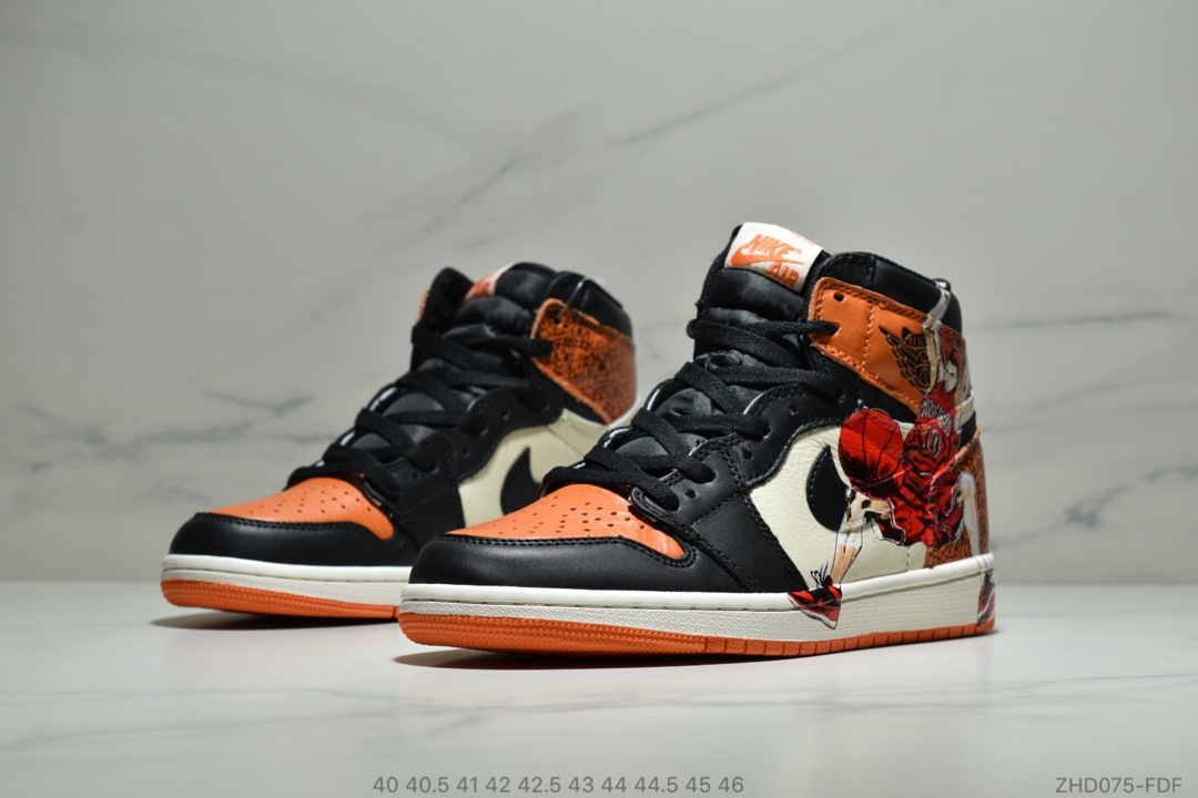290<br />公司级 Nike Air Jordan 1Retro High Og 灌篮高手联名 高帮乔1 篮球鞋 AJ 板鞋 40 40.5 41 42 42.5 43 44 44.5 45 46