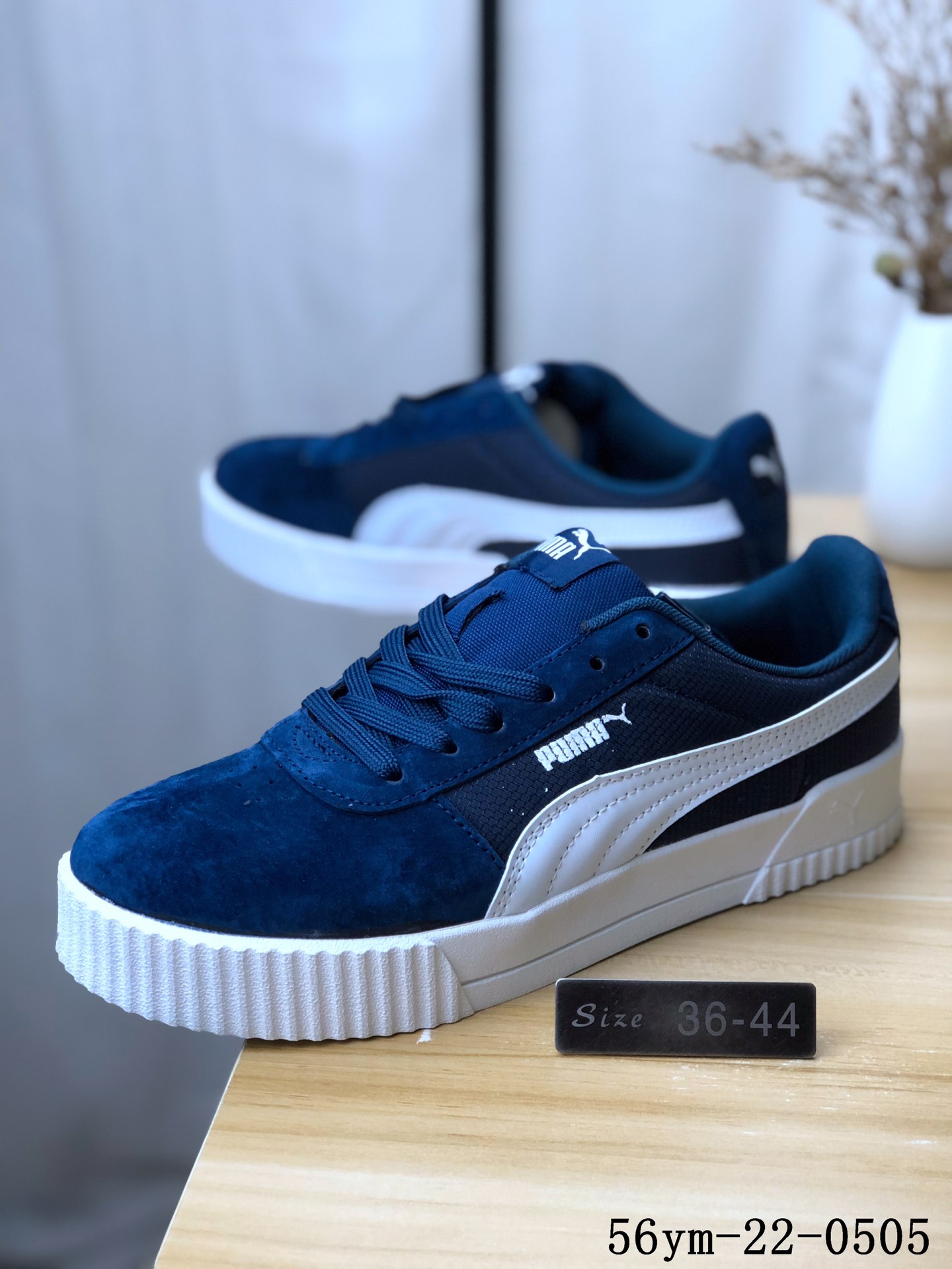 120！PUMA彪马 SHOES 复古厚底休闲低帮小白鞋！