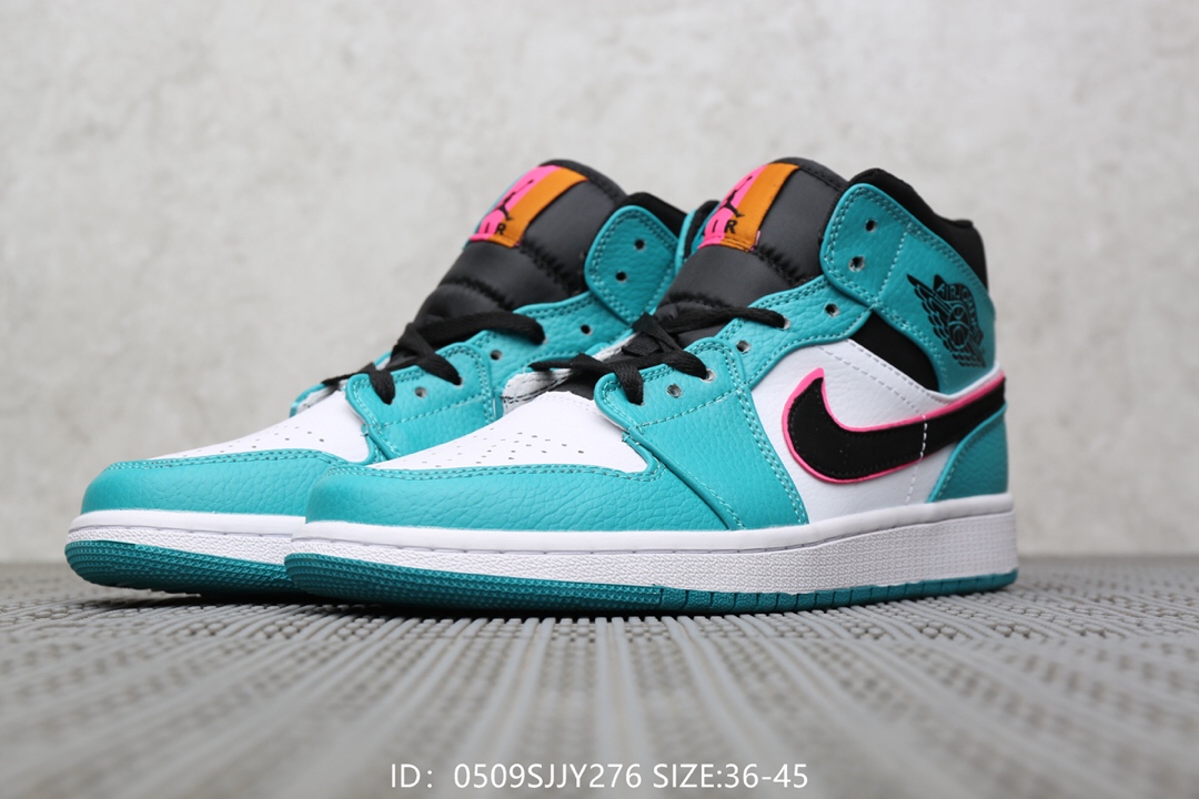 115  耐克Nike Air Jordan 1 Mid Se 高帮乔1 AJ1 运动篮球鞋 ！号码：36-45