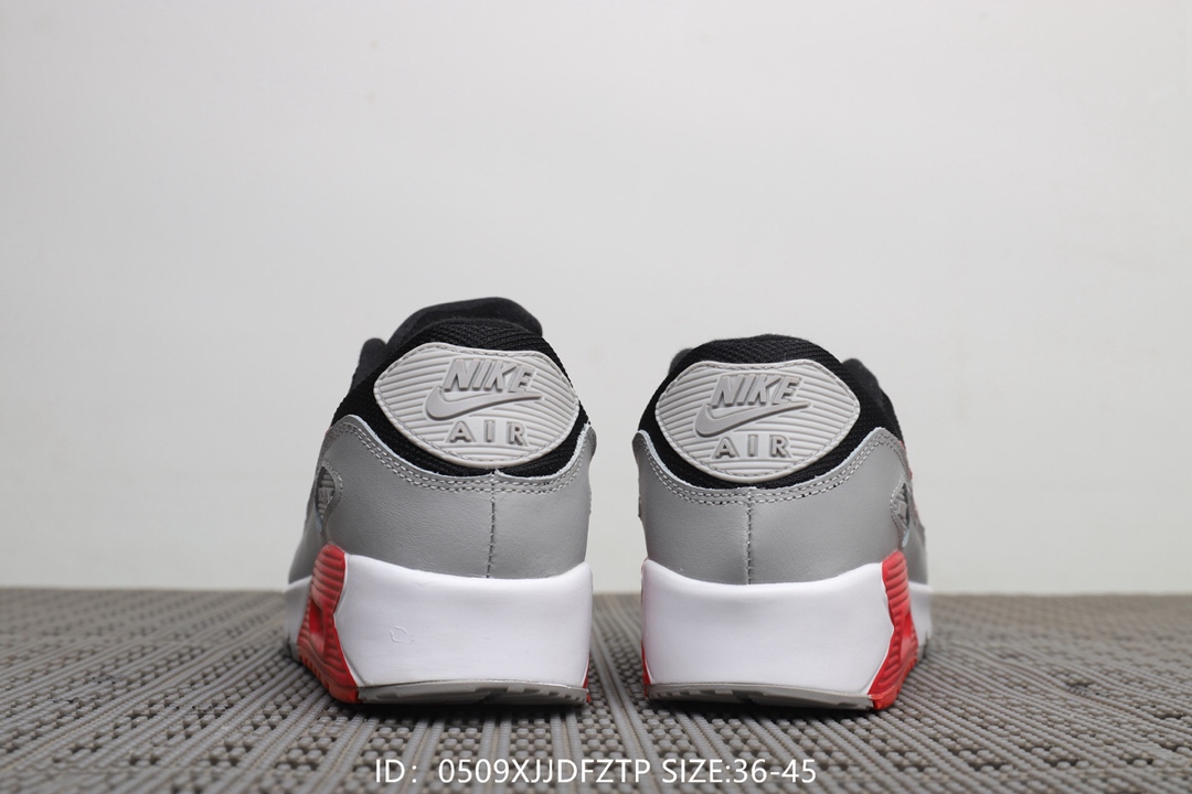 110  耐克Nike Air Max 90 后置小气泡气垫缓震跑鞋！号码：