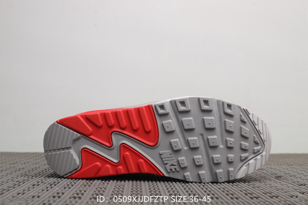 110  耐克Nike Air Max 90 后置小气泡气垫缓震跑鞋！号码：