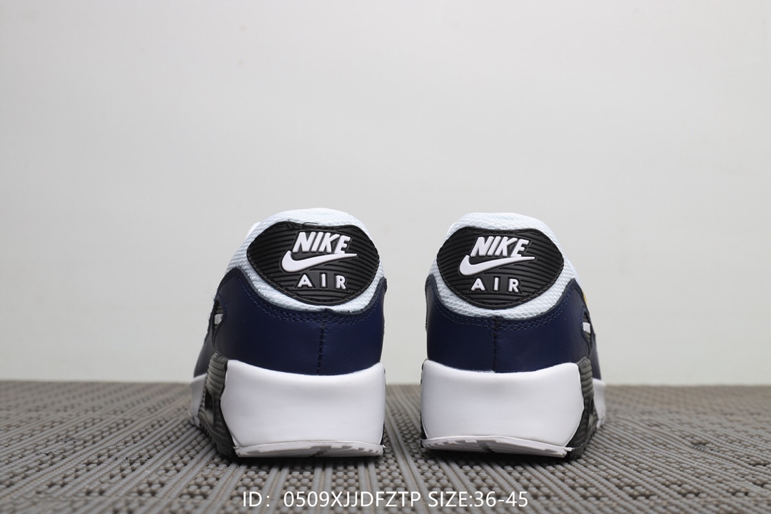 110  耐克Nike Air Max 90 后置小气泡气垫缓震跑鞋！号码：