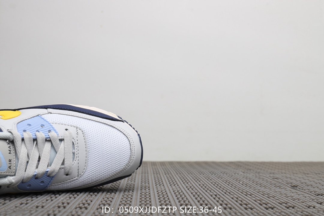 110  耐克Nike Air Max 90 后置小气泡气垫缓震跑鞋！号码：36-45