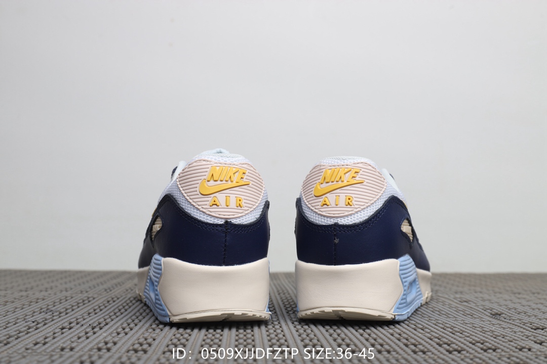 110  耐克Nike Air Max 90 后置小气泡气垫缓震跑鞋！号码：36-45