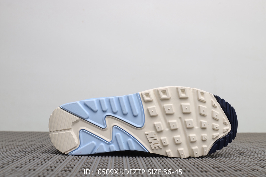 110  耐克Nike Air Max 90 后置小气泡气垫缓震跑鞋！号码：36-45