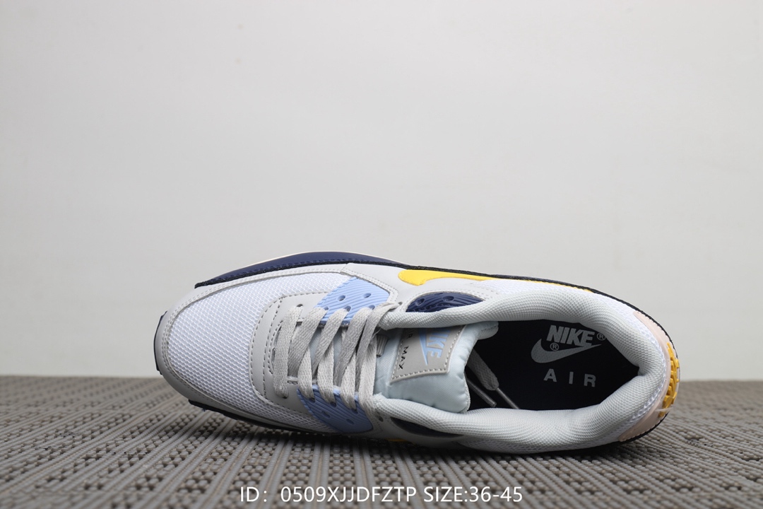 110  耐克Nike Air Max 90 后置小气泡气垫缓震跑鞋！号码：36-45