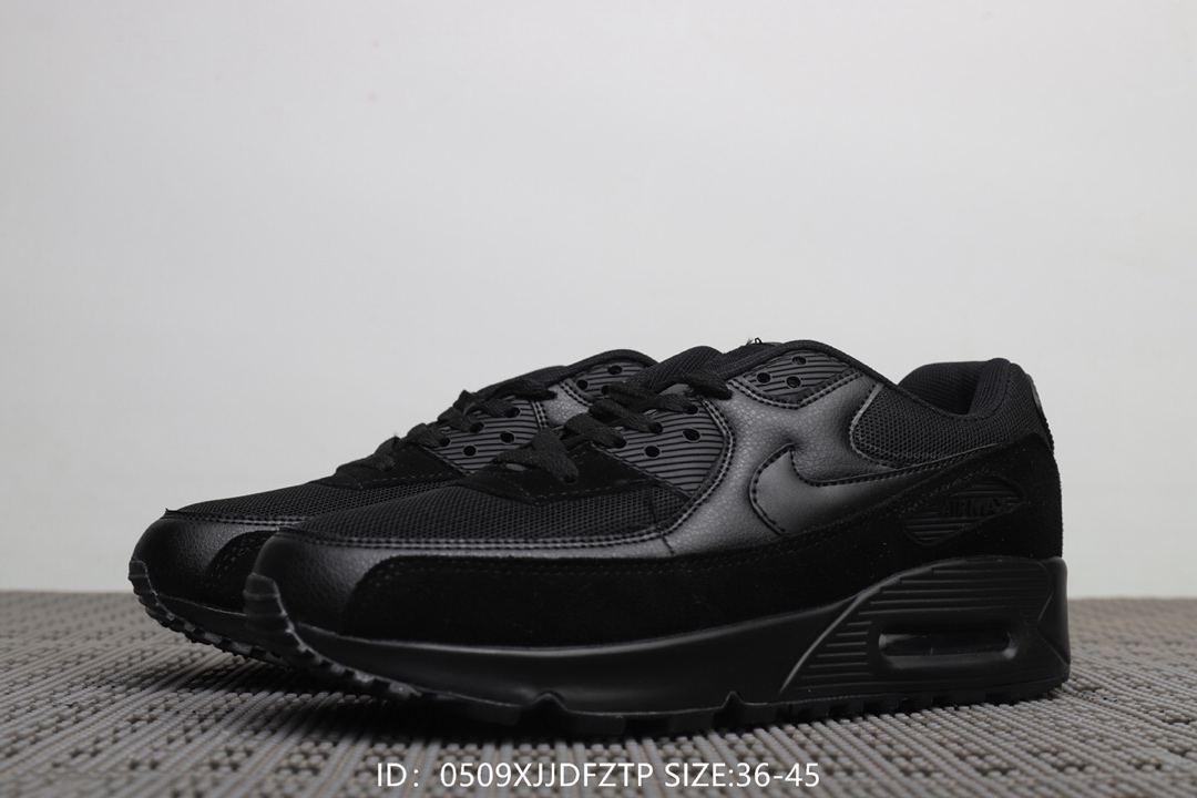 110  耐克Nike Air Max 90 后置小气泡气垫缓震跑鞋！号码：36-45