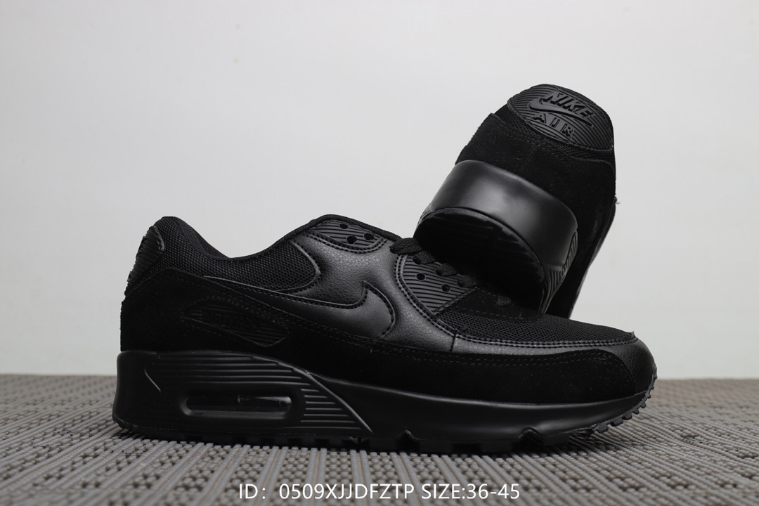 110  耐克Nike Air Max 90 后置小气泡气垫缓震跑鞋！号码：36-45